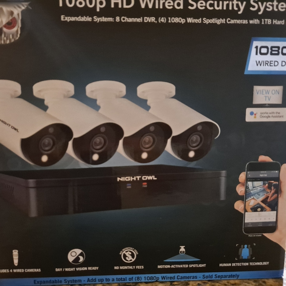 1080p HD Wired Security System